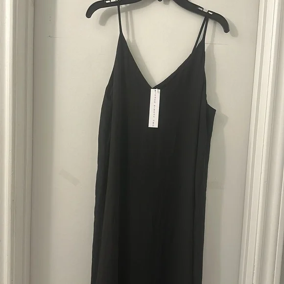NWT Revolve Three Eighty Two Lachlan Slip Maxi Dress in Black - Picture 3 of 9